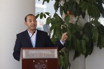 "El PAN impugnará acuerdo del INE", amaga Marko Cortés