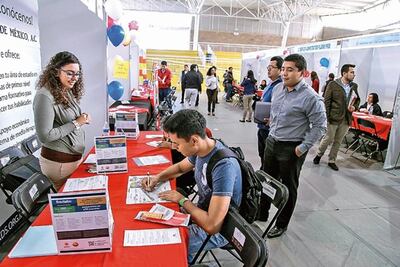 Destacan aumento de contratación en ferias