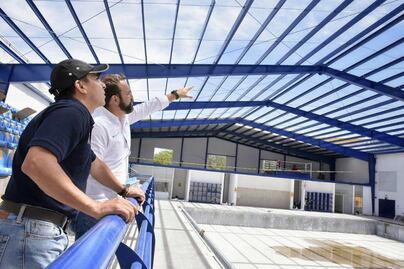 Alberca de Corregidora, lista en 6 semanas: Sosa