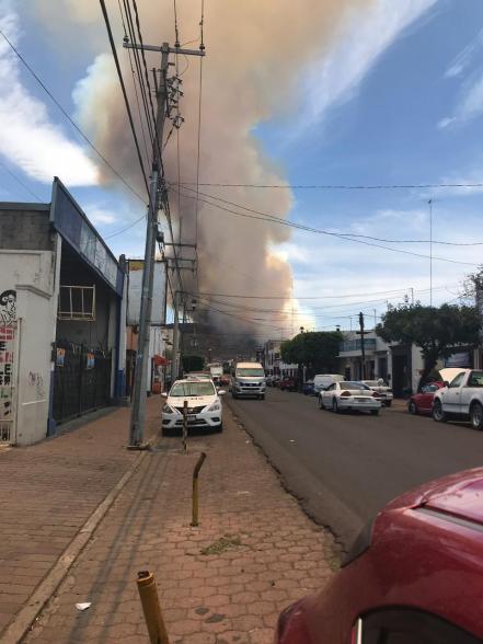 Se incendia Cerro de La Venta en San Juan del Río