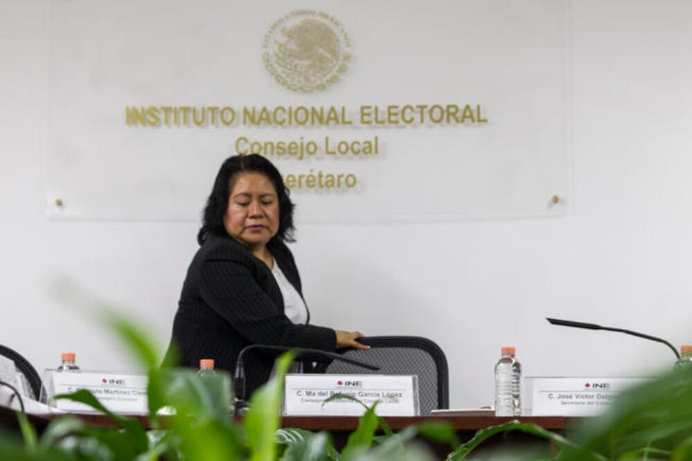 María del Refugio García dijo que lo único que tendrá que sumar es el voto que se dio para los candidatos en el extranjero, adelantó que no modificaran el resultado final / Foto: Demian Chávez