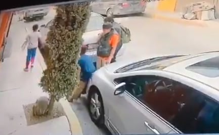 Captan en video el supuesto robo de dos niños en Tláhuac