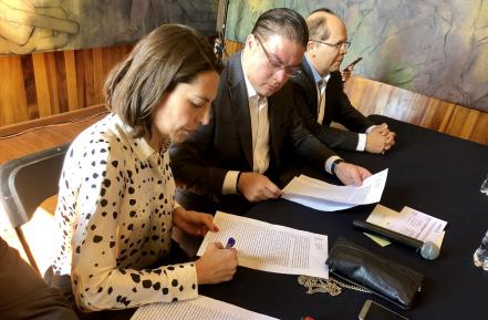 Rinden protesta ante la Junta de Conciliacion y Arbitraje 