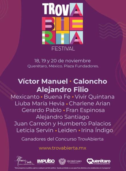 Anuncian programa de TrovAbierta