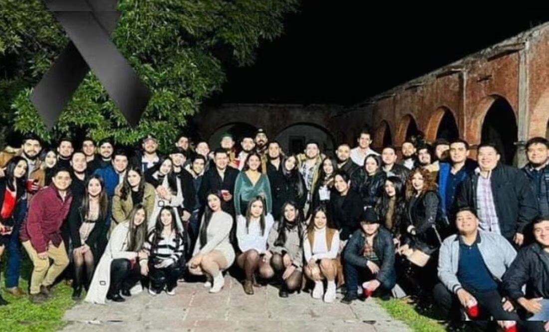 La última foto de los jóvenes antes de ser atacados por un grupo armado. Foto: Especial