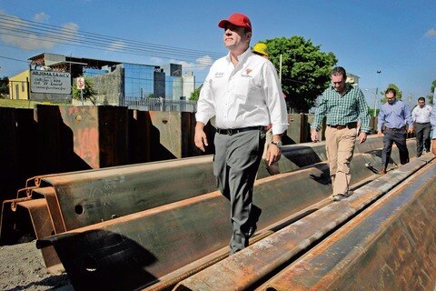  Refuerzo a dren, con 70% de avance, afirman