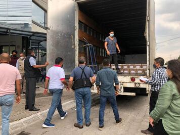 Recibe Junta Local del INE lista nominal de electores estatal