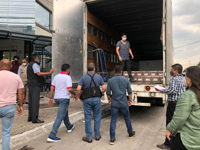 Recibe Junta Local del INE lista nominal de electores estatal