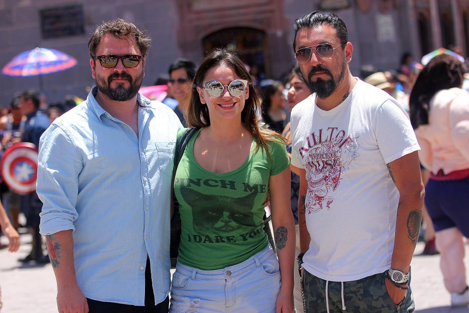 Las calles de San Miguel de Allende se pintaron de colores y se llenaron de alegría y emoción con turistas