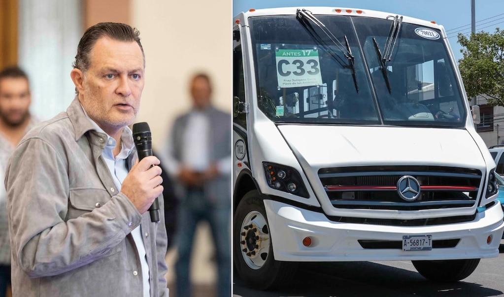 "El transporte público mejorará", promete el gobernador Mauricio Kuri
