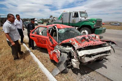 Hay 20 choques al mes en la carretera 57: PF