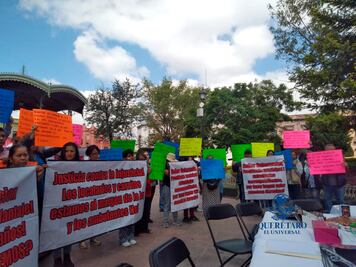 Persiste pugna entre locatarios y ambulantes del Centro Histórico de Querétaro