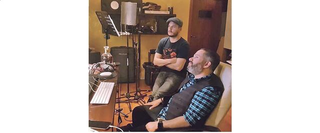 Miguel Inzunza y Pavel Núñez, juntos