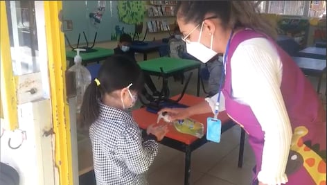 Video. Paso a paso, así es el protocolo de regreso a clases presenciales