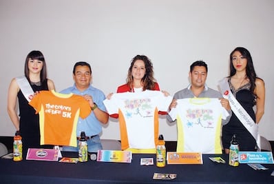 Una carrera muy colorida