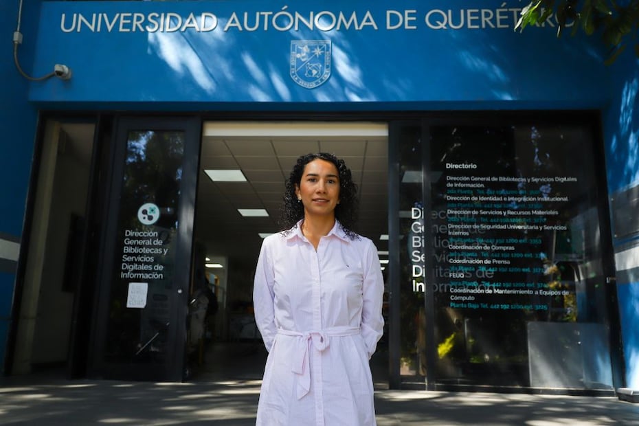 Lic. Hannia Rodríguez Partida, responsable del estudio para mejorar salud digestiva de lechones y fortalecer producción porcina. FOTO.  ESPECIAL