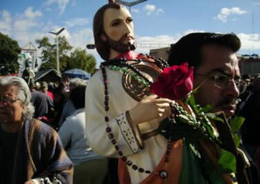 Visitan 8 mil personas capilla de San Judas