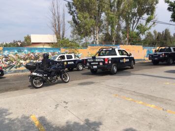 Atacan a pedradas a policías en la Reforma Agraria