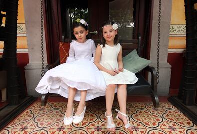 Primera Comunión de Camila y Julia