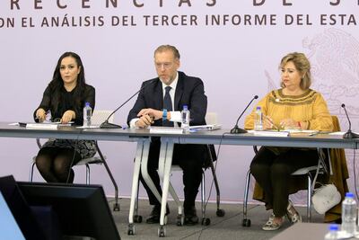 Comparece Del Prete ante legisladores