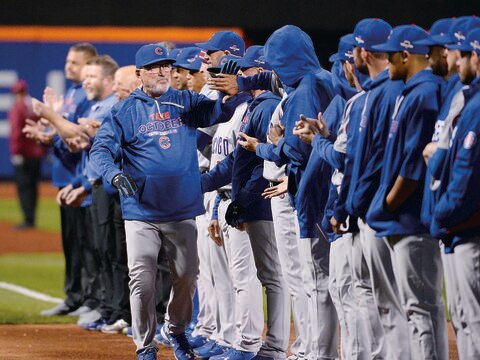 Motivan a los Cubs con tema de Rocky