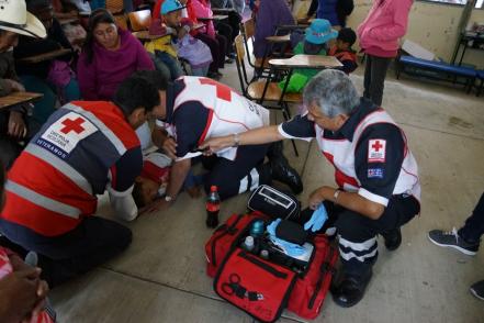 La vida y la muerte, entre las experiencias de un técnico de Cruz Roja 