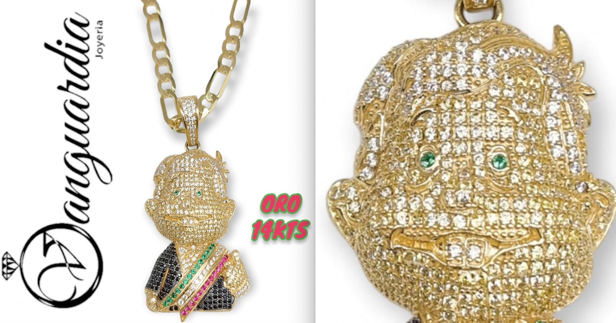 Joyería de Querétaro elabora un AMLO hecho de oro de 14 kilates