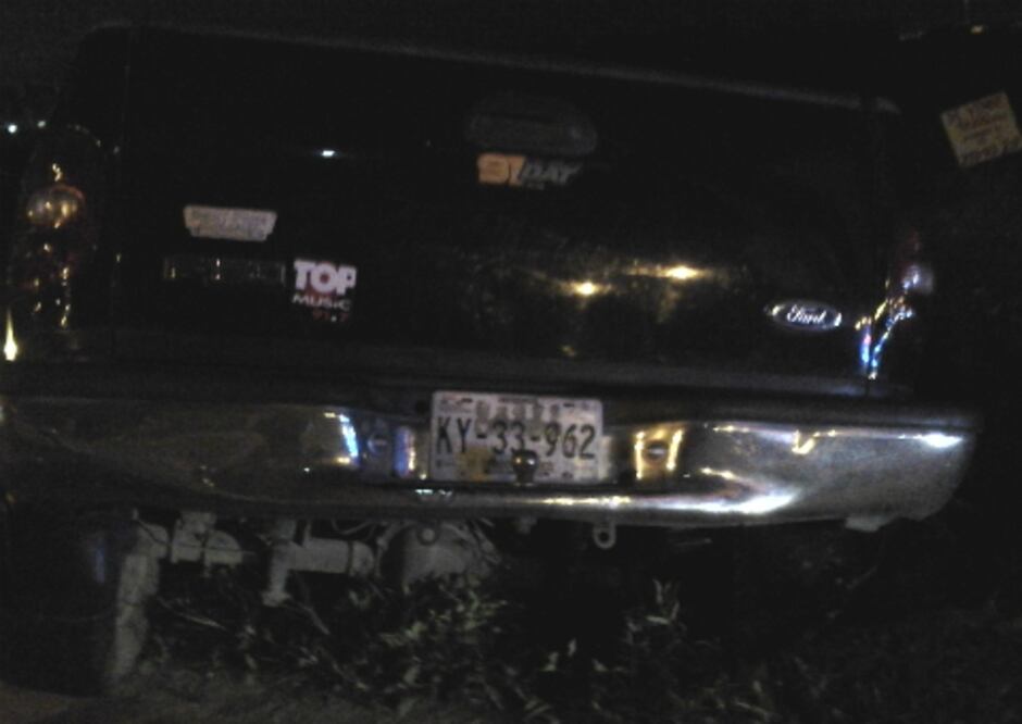 Supuesto influyente destroza su vehículo