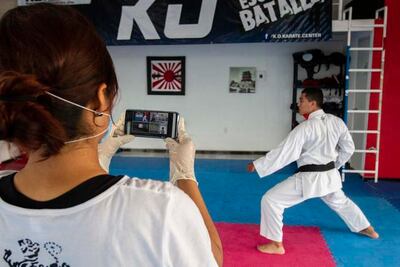 Aprender karate en tiempos del Coronavirus