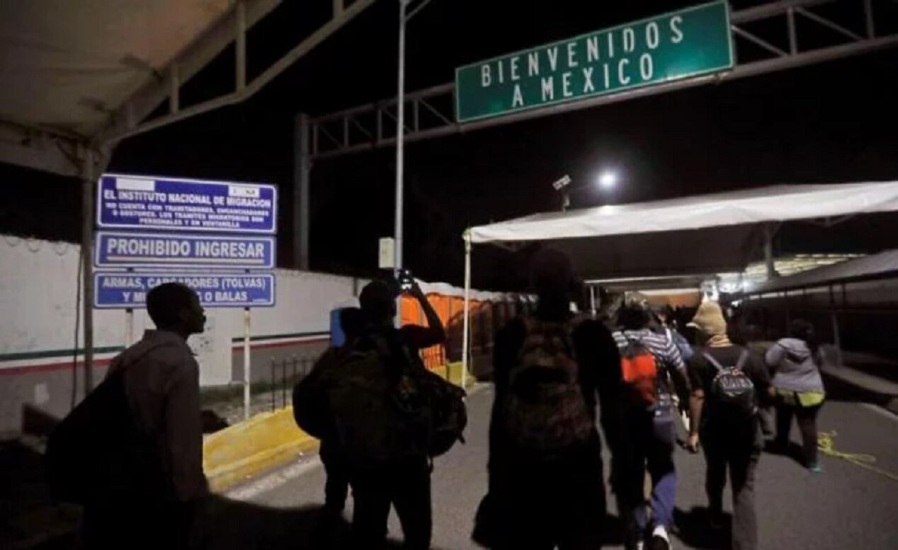 Caravana migrante entra a México sin cumplir protocolos
