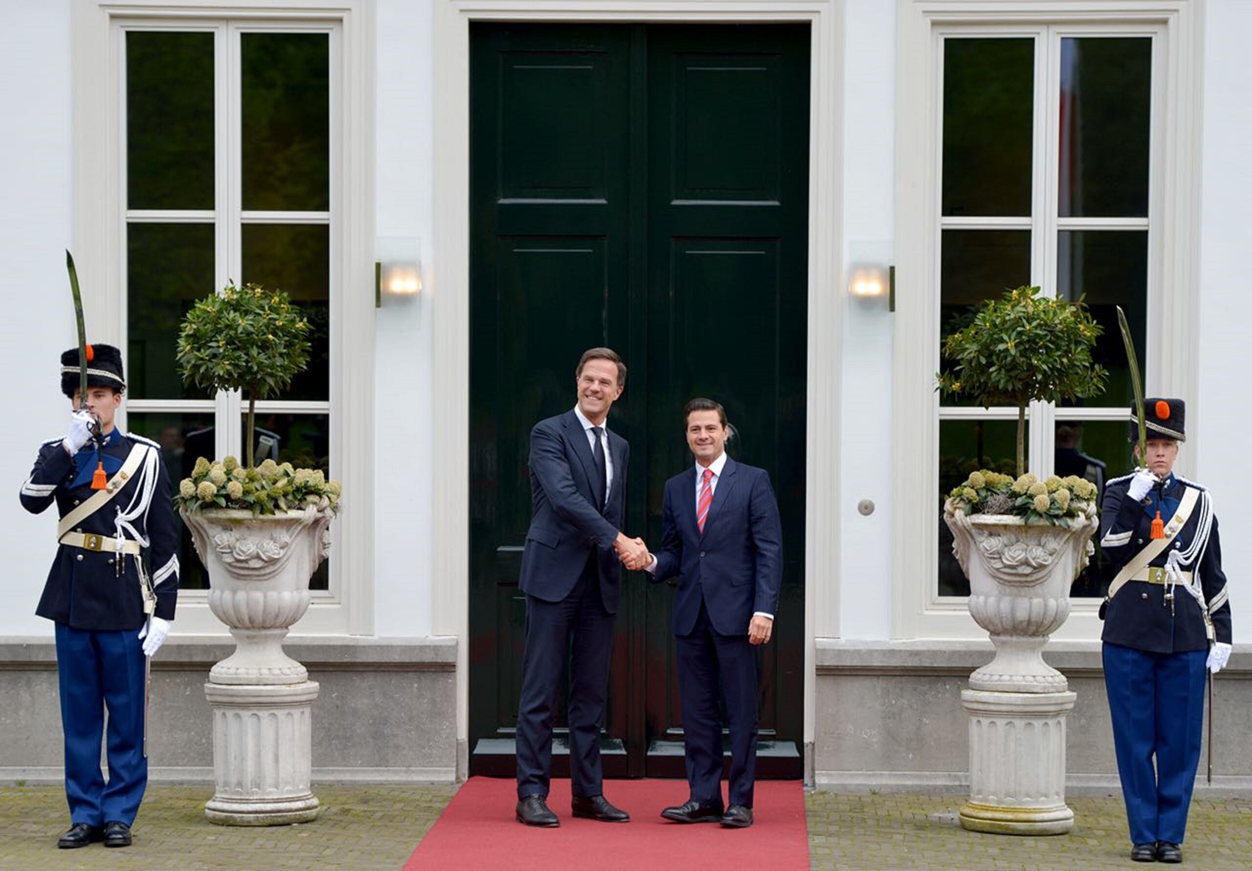 Peña Nieto continúa su visita en Países Bajos