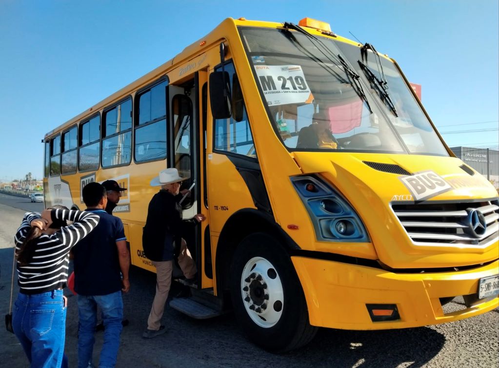 Transporte Comunitario Gratuito inicia operación en Santa Rosa Jáuregui