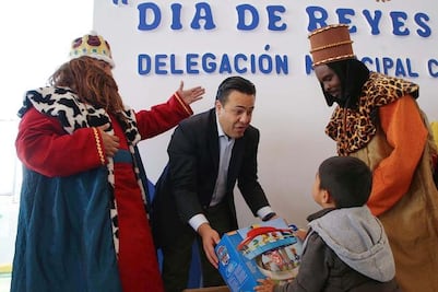 Reyes Magos visitan los tres Centros de Día