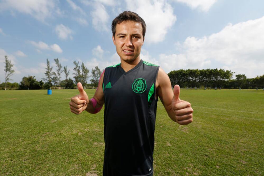 El delantero del Dynamo llega en buen nivel al equipo nacional (LUIS CORTÉS. EL UNIVERSAL)