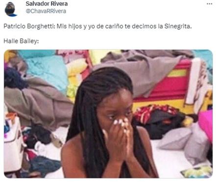 Tunden con los mejores memes al "Pato" Borghetti tras comentario a Halle Bailey
