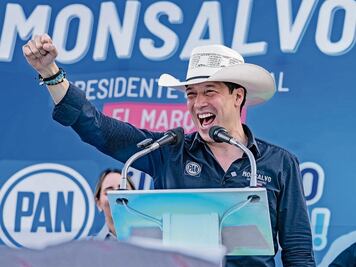 Obra pública es el sello del PAN, dice Monsalvo