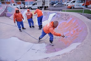 Borran más de 370 mil metros cuadrados de graffiti en el municipio de Querétaro