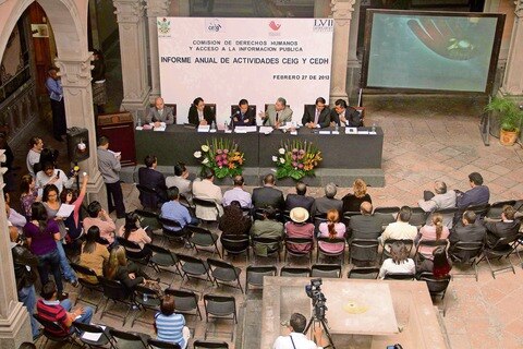 CEIG y CEDH dan informe por escrito
