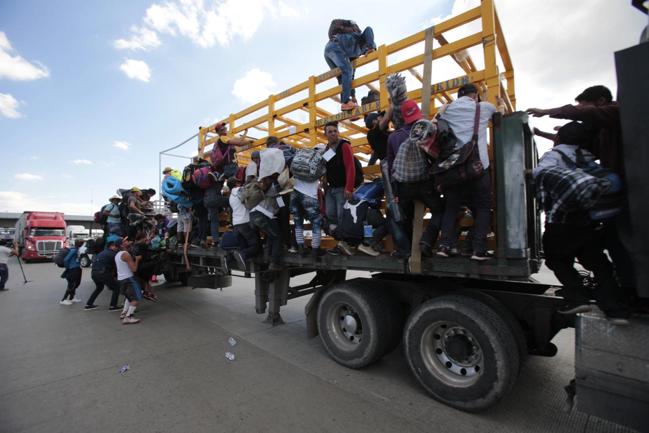 Llaman a la sociedad a solidarizarse con la caravana migrante