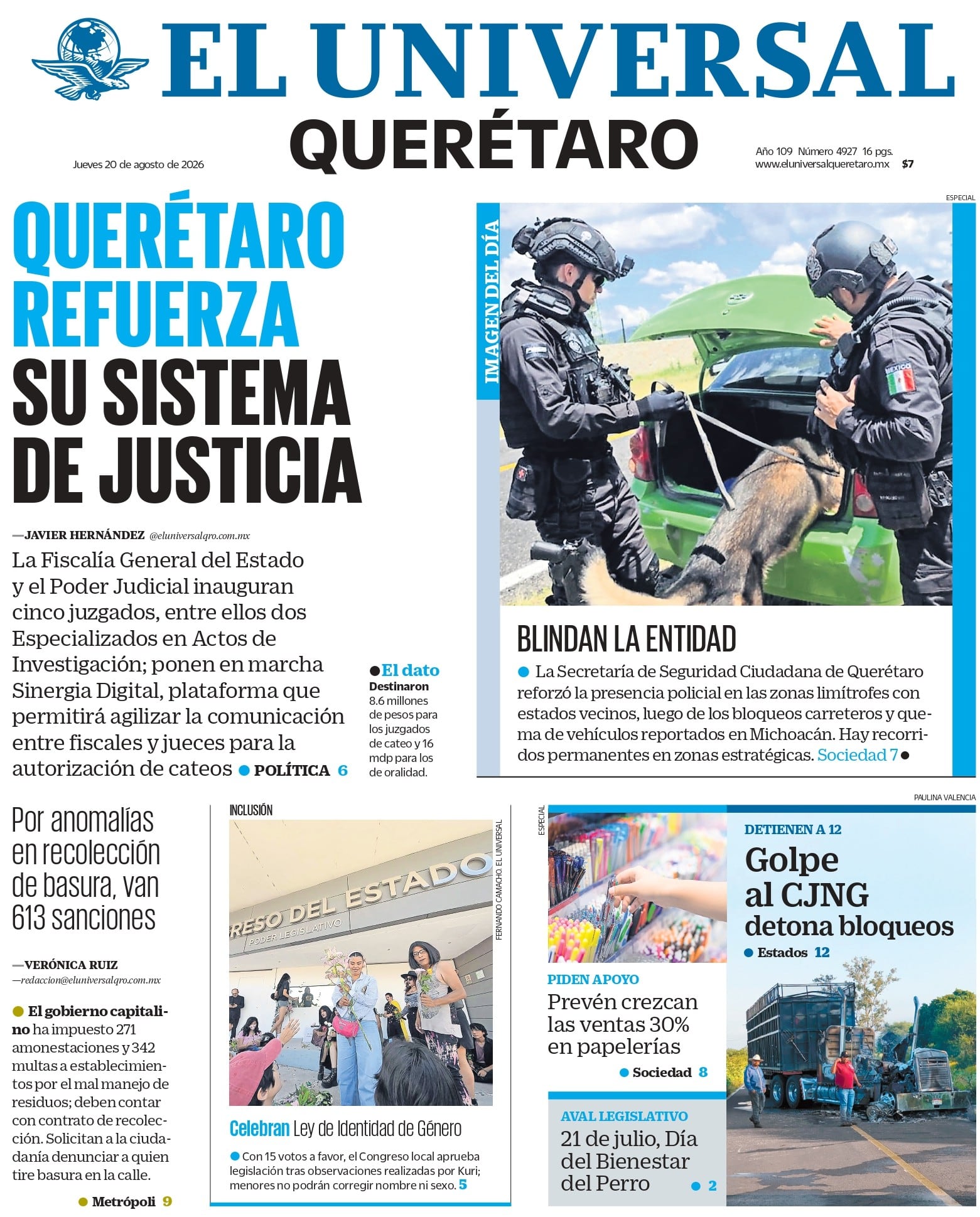 Foto. El Universal Querétaro