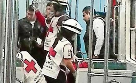 Disparo en el Metro provoca caos