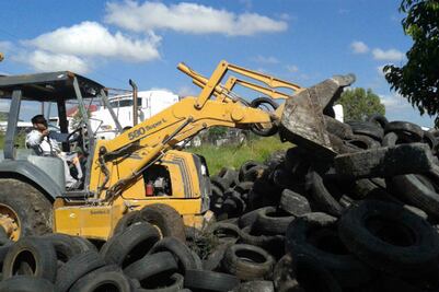 Inicia recolección de llantas en Corregidora