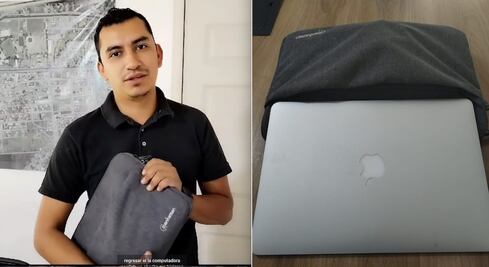 Aún hay gente honesta. Pierde su “Mac” y se la regresan en Querétaro