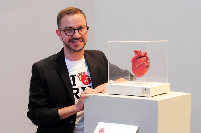 Villalobos donó su corazón al MAQRO