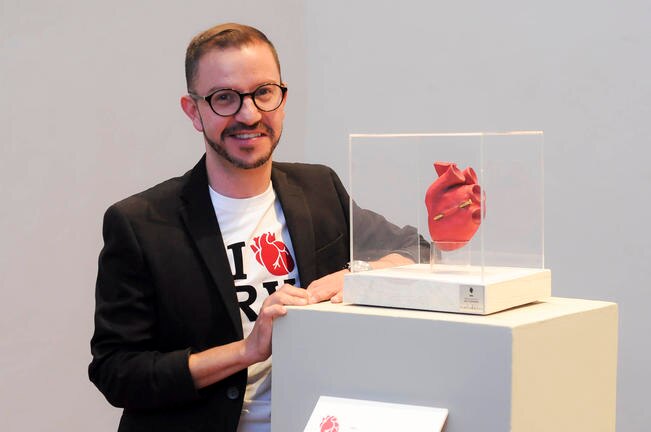 Villalobos donó su corazón al MAQRO