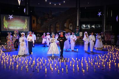 La plaza del Gran Cue, en Corregidora, brillará a la luz de las velas