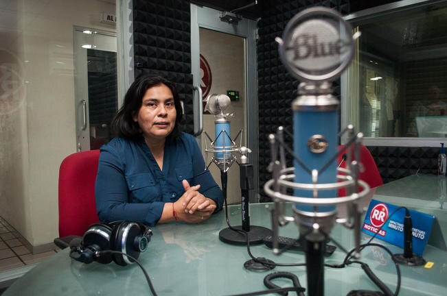 Locutora: "Hacen falta espacios para las mujeres"