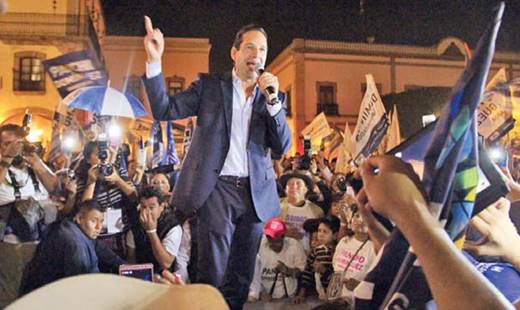 Domínguez Servién, con ventaja: PREP
