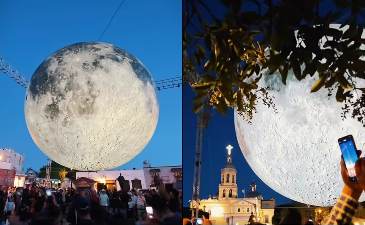 Concluyó con éxito la exposición “La Luna” de Luke Jerram