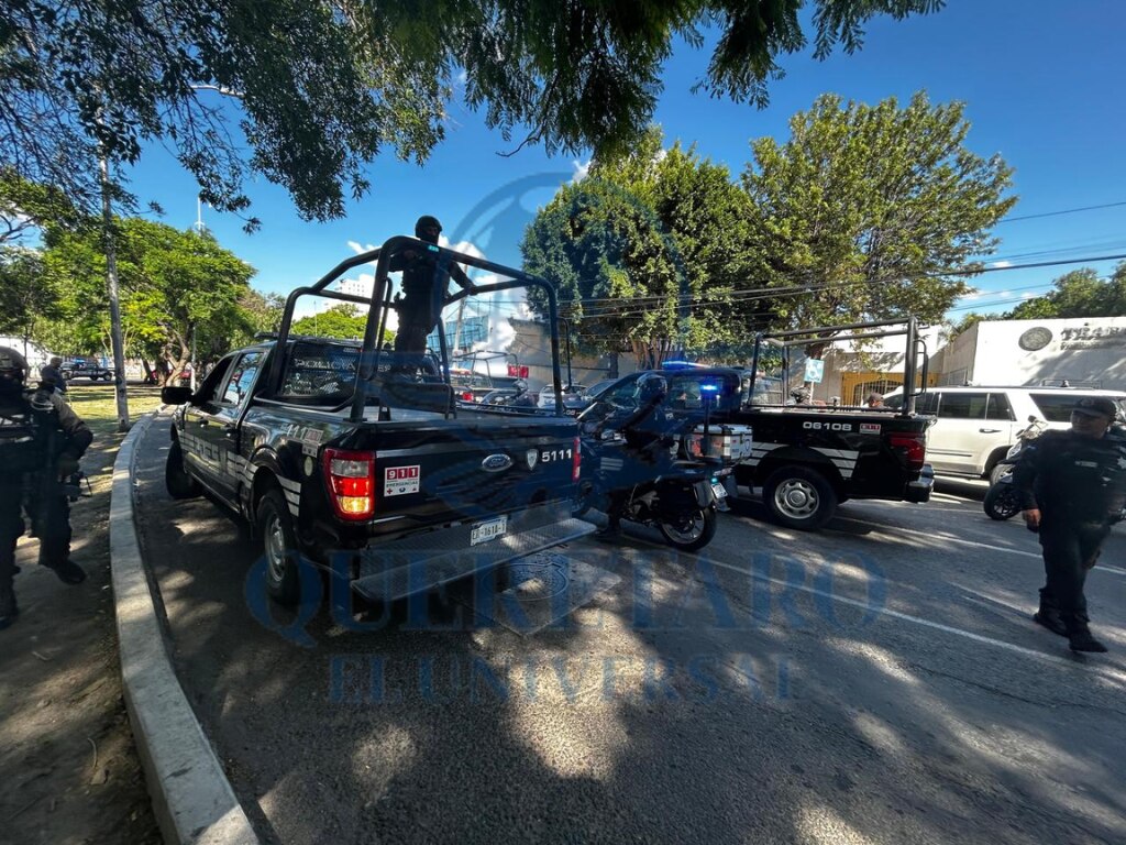 Quedaron detenidos los nueve presuntos escoltas armados que custodiaban a funcionario de Guanajuato